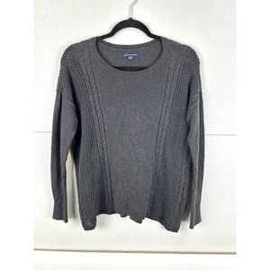 AMERICAN EAGLE Sweater Women's Extra Small XS Gray Crewneck See Notes